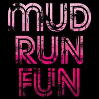 Mud Run Fun Mudder Pink Trail Running And Mudding Drawstring Bag