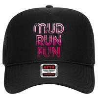 Mud Run Fun Mudder Pink Trail Running And Mudding Trucker Hat
