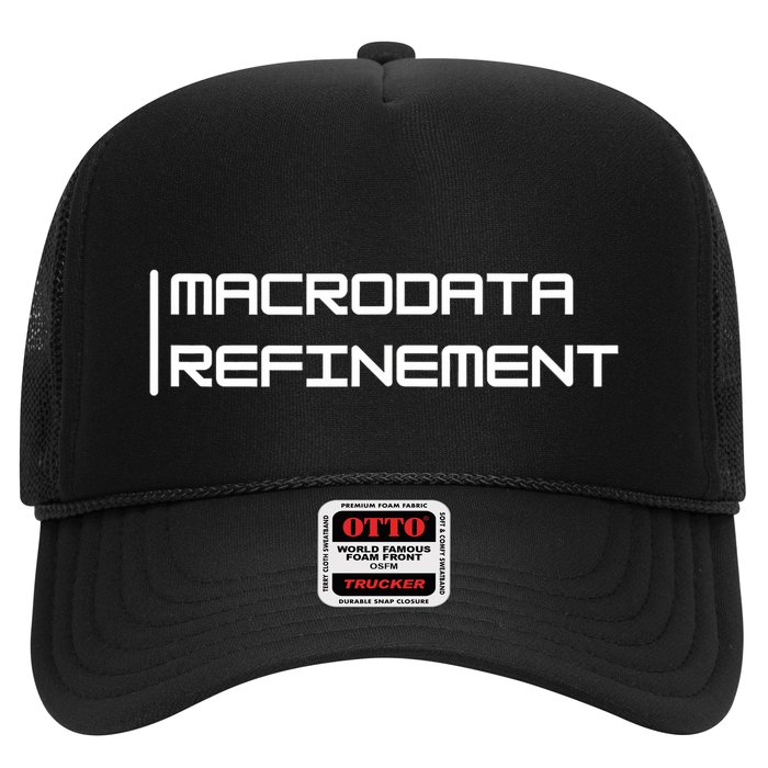 Macrodata Refinement Funny Ironic Trucker Hat