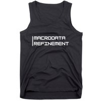 Macrodata Refinement Funny Ironic Tank Top