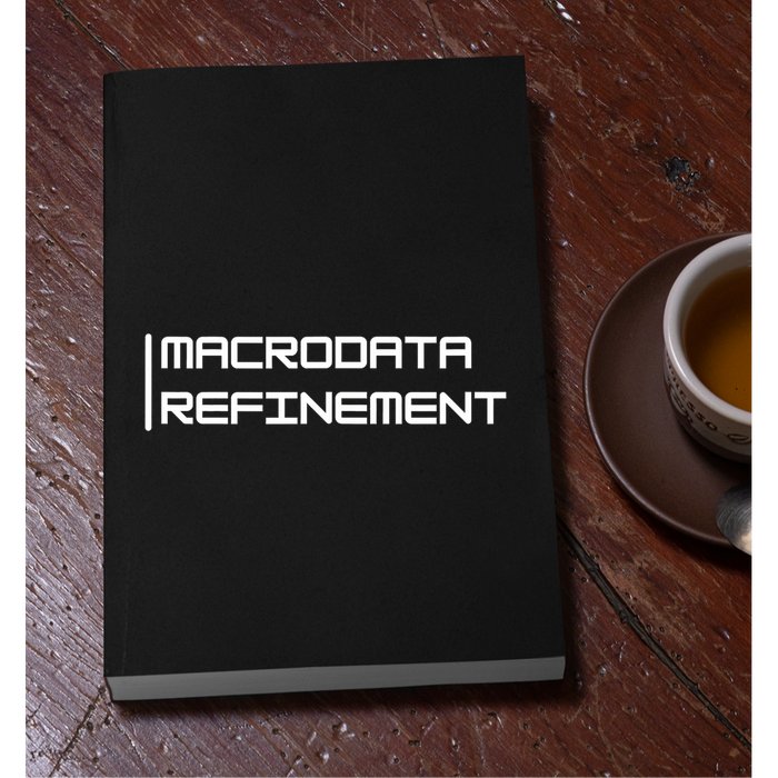 Macrodata Refinement Funny Ironic Permanent Decal Sticker