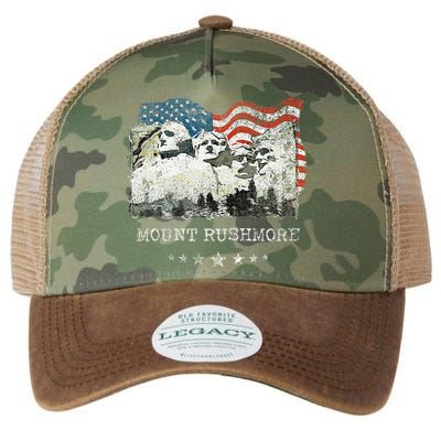 Mount Rushmore Flag Souvenirs Legacy Tie Dye Trucker Hat