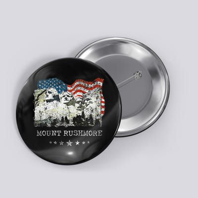 Mount Rushmore Flag Souvenirs Button