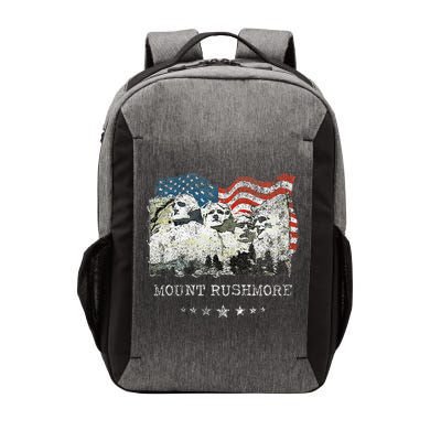 Mount Rushmore Flag Souvenirs Vector Backpack