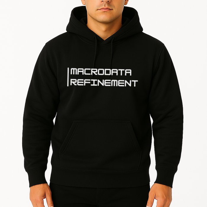 Macrodata Refinement Funny Ironic Hoodie