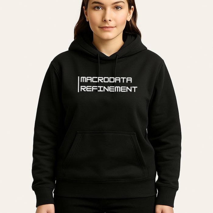 Macrodata Refinement Funny Ironic Hoodie