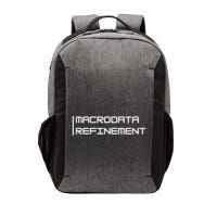 Macrodata Refinement Funny Ironic Vector Backpack