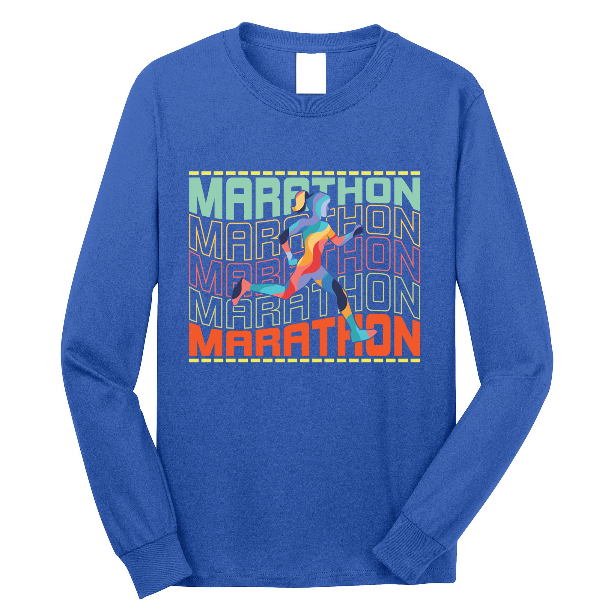 Marathon Running Gift Long Sleeve Shirt