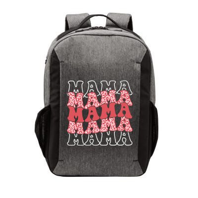 Mama Retro Groovy Cheetah Gift Vector Backpack