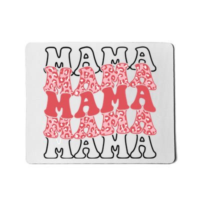 Mama Retro Groovy Cheetah Gift Mousepad