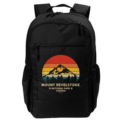 Mount Revelstoke Gift Canadian National Park Retro Souvenir Funny Gift Backpack