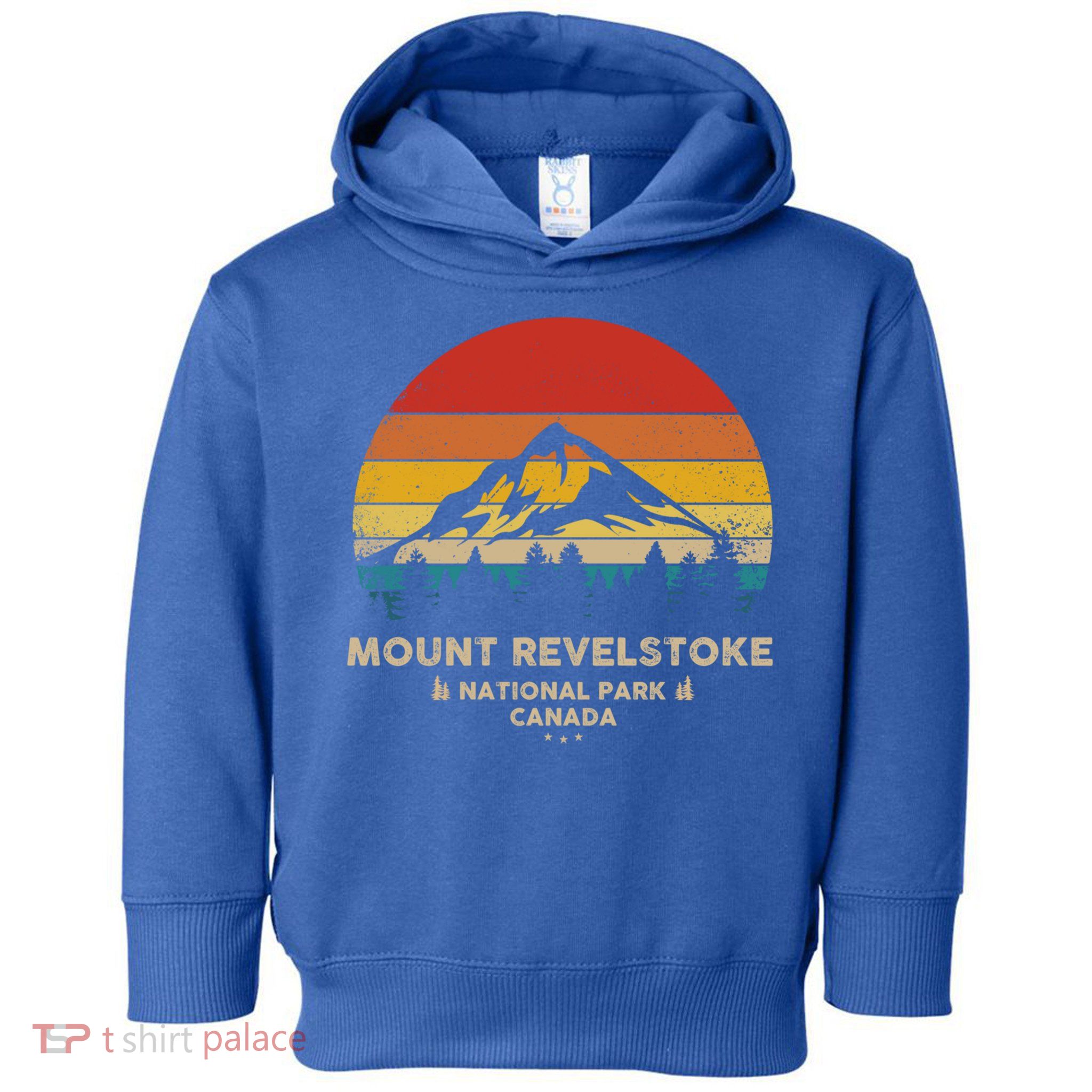 Mount Revelstoke Gift Canadian National Park Retro Souvenir Funny Gift Toddler Hoodie