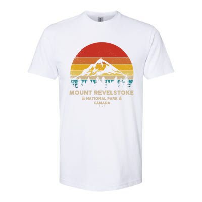 Mount Revelstoke Gift Canadian National Park Retro Souvenir Funny Gift Softstyle® CVC T-Shirt