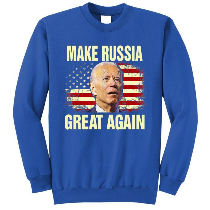 Make Russia Great Again Biden Confused America Funny Gift Sweatshirt