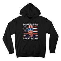 Make Russia Great Again Joe Biden Confused America Funny Hoodie