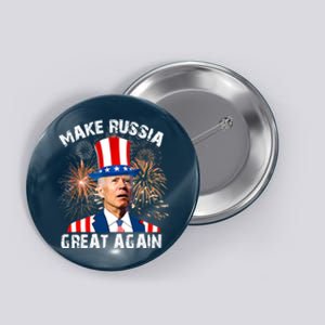 Make Russia Great Again Joe Biden Confused America Funny Button