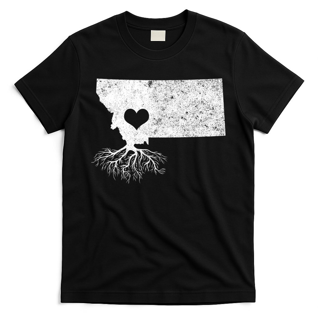 Montana Roots Gift: I Love Montana Gift T-Shirt