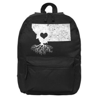 Montana Roots Gift: I Love Montana Gift 16 in Basic Backpack