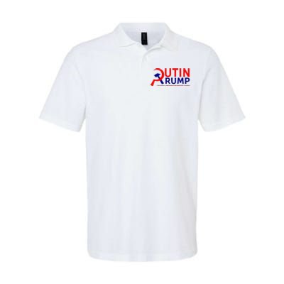 Make Russia Great Again! Putin Trump Softstyle Adult Sport Polo