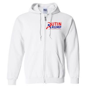 Make Russia Great Again! Putin Trump Full Zip Hoodie