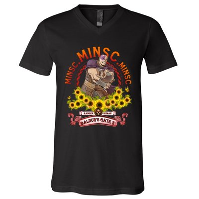 Minsc Ranger Human Minsc Vintage BaldurS Gate 3 V-Neck T-Shirt