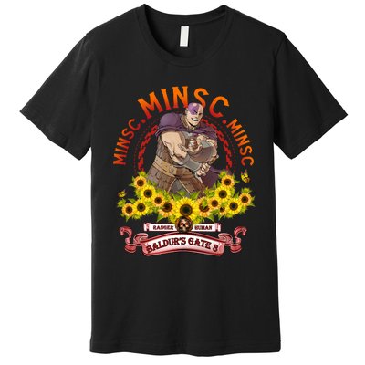 Minsc Ranger Human Minsc Vintage BaldurS Gate 3 Premium T-Shirt