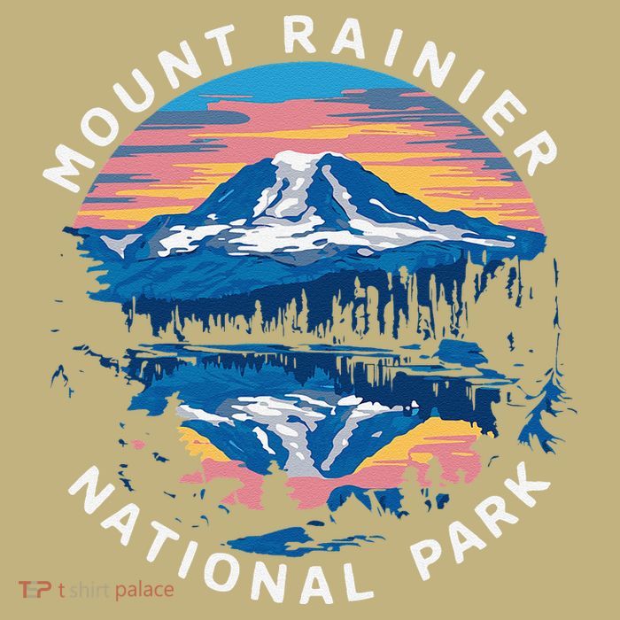 Mount Rainier Hiking Road Trip Seattle T-Shirt