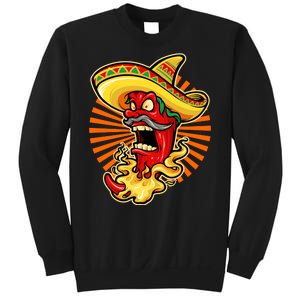 Mexican Red Hot Chili Pepper Sweatshirt