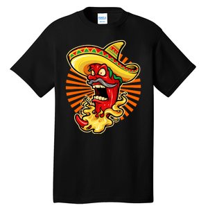 Mexican Red Hot Chili Pepper Tall T-Shirt