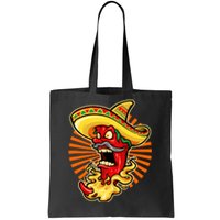 Mexican Red Hot Chili Pepper Tote Bag