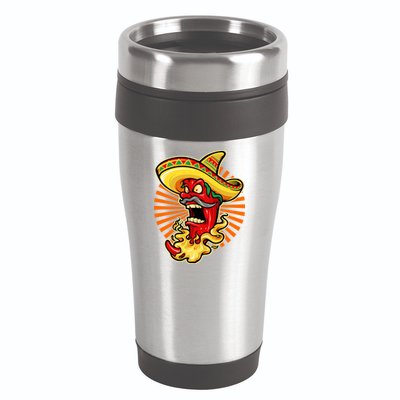 Mexican Red Hot Chili Pepper 16oz Travel Tumbler