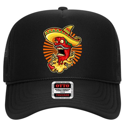 Mexican Red Hot Chili Pepper Trucker Hat