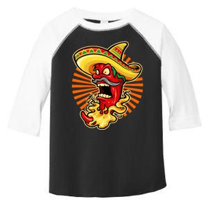 Mexican Red Hot Chili Pepper Toddler Fine Jersey T-Shirt