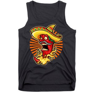 Mexican Red Hot Chili Pepper Tank Top