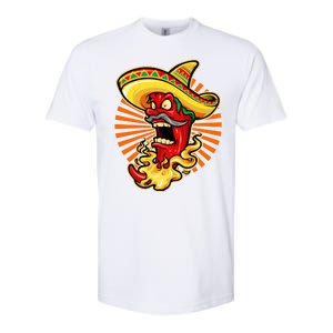 Mexican Red Hot Chili Pepper Softstyle CVC T-Shirt