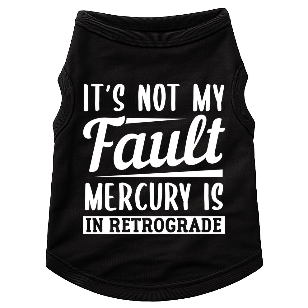 Mercury Retrograde Horoscope Astrology Great Gift Doggie Tank