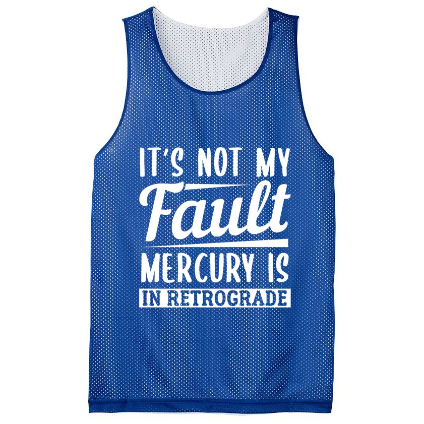Mercury Retrograde Horoscope Astrology Great Gift Mesh Reversible Basketball Jersey Tank