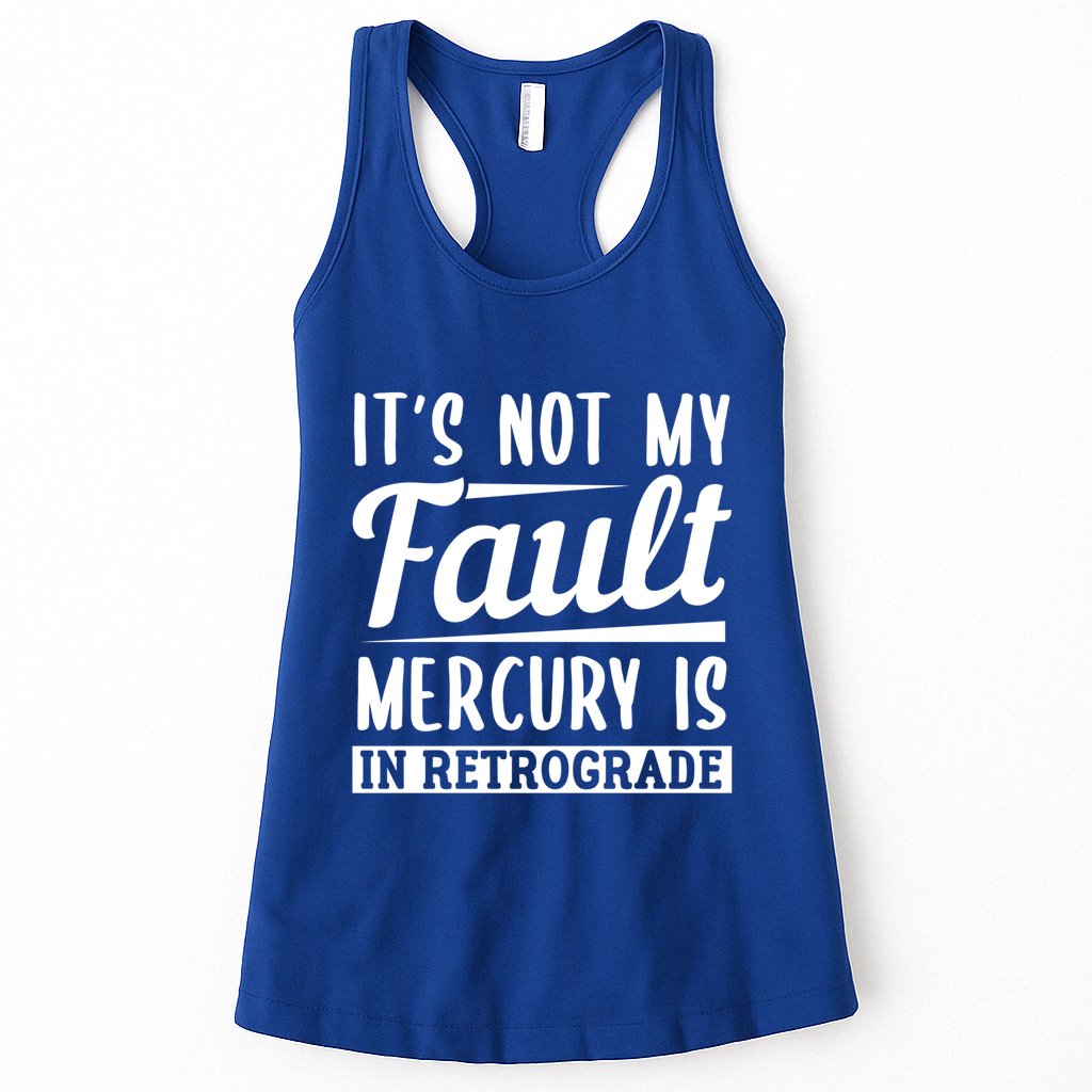 Mercury Retrograde Horoscope Astrology Great Gift Womens Tank Top