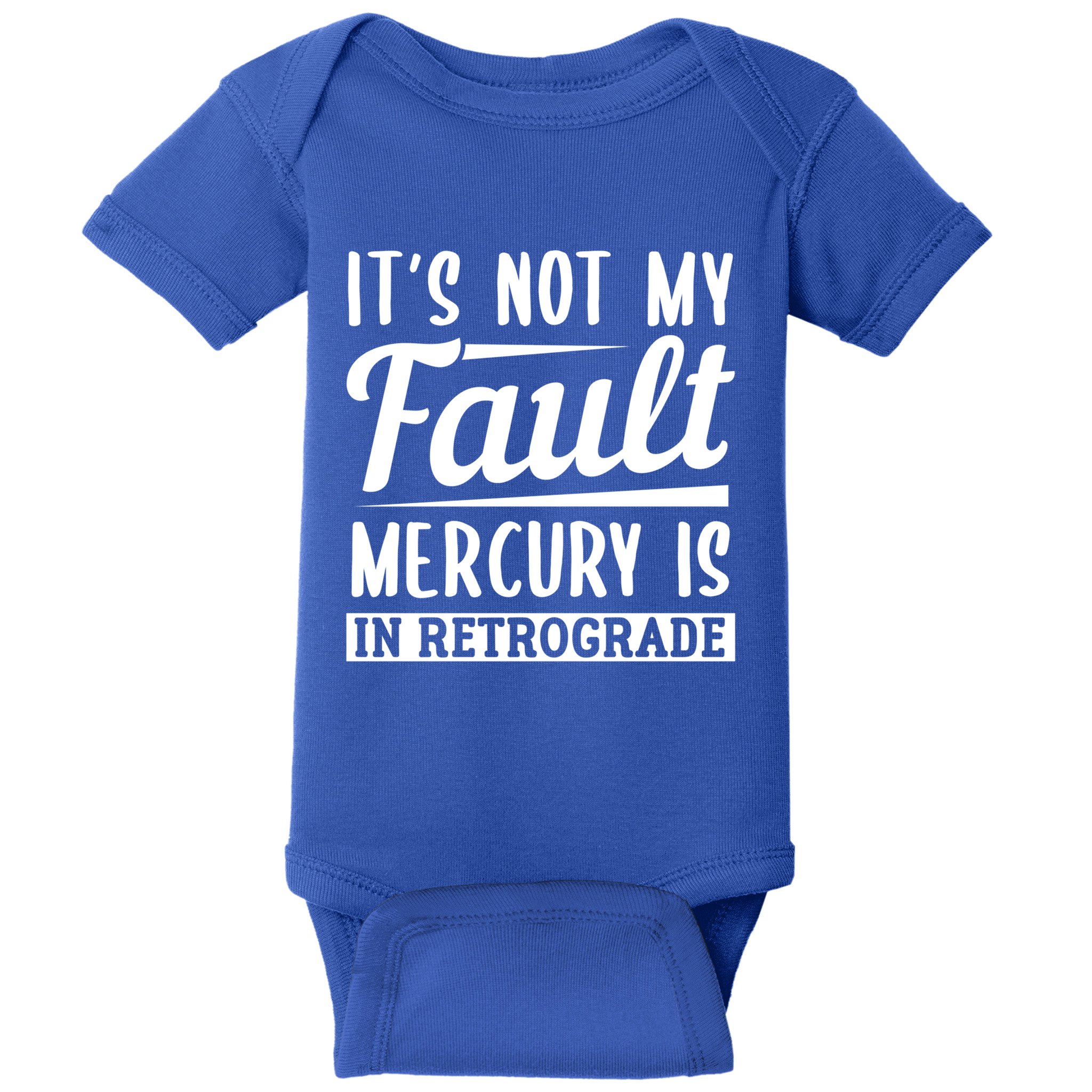 Mercury Retrograde Horoscope Astrology Great Gift Baby Bodysuit