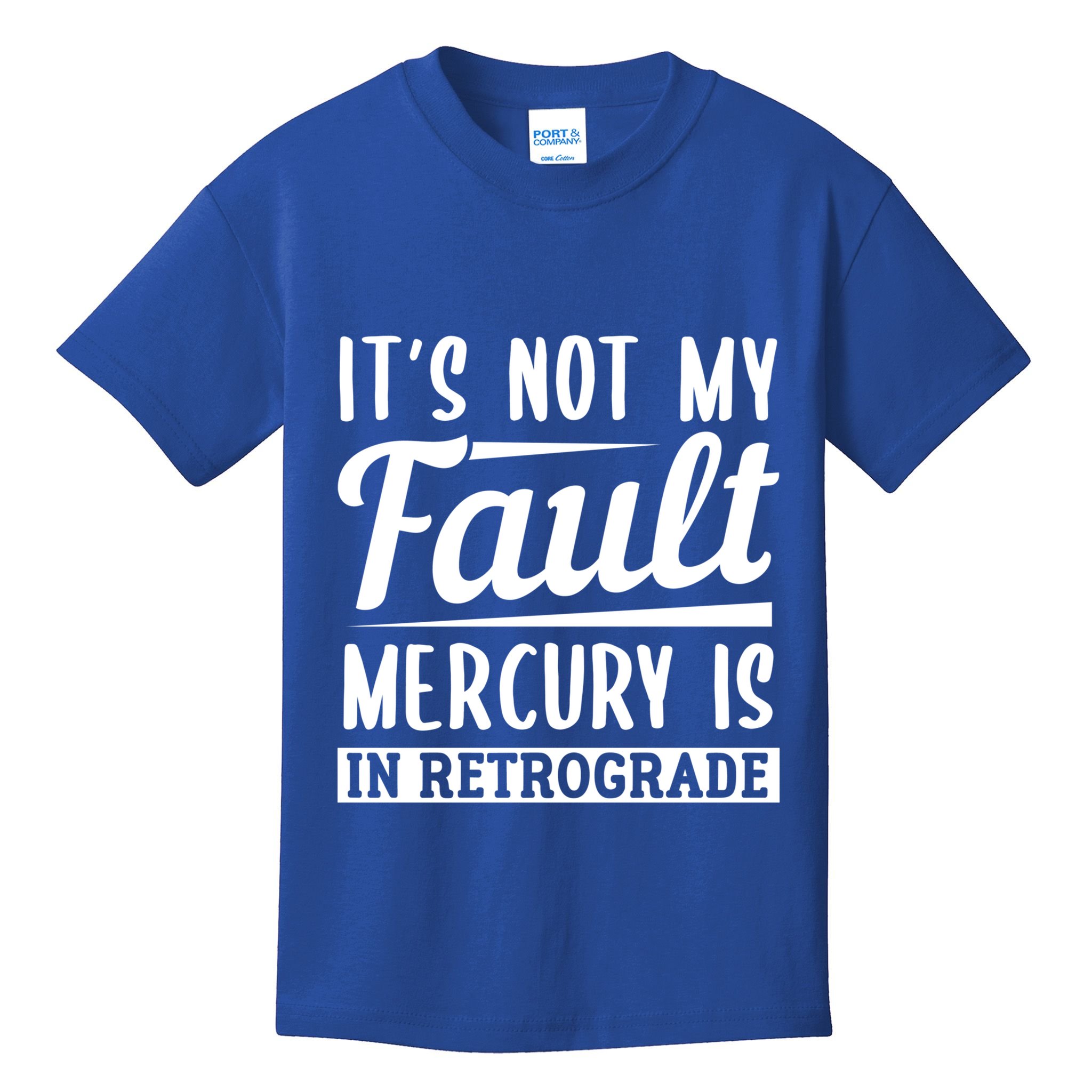 Mercury Retrograde Horoscope Astrology Great Gift Kids T-Shirt