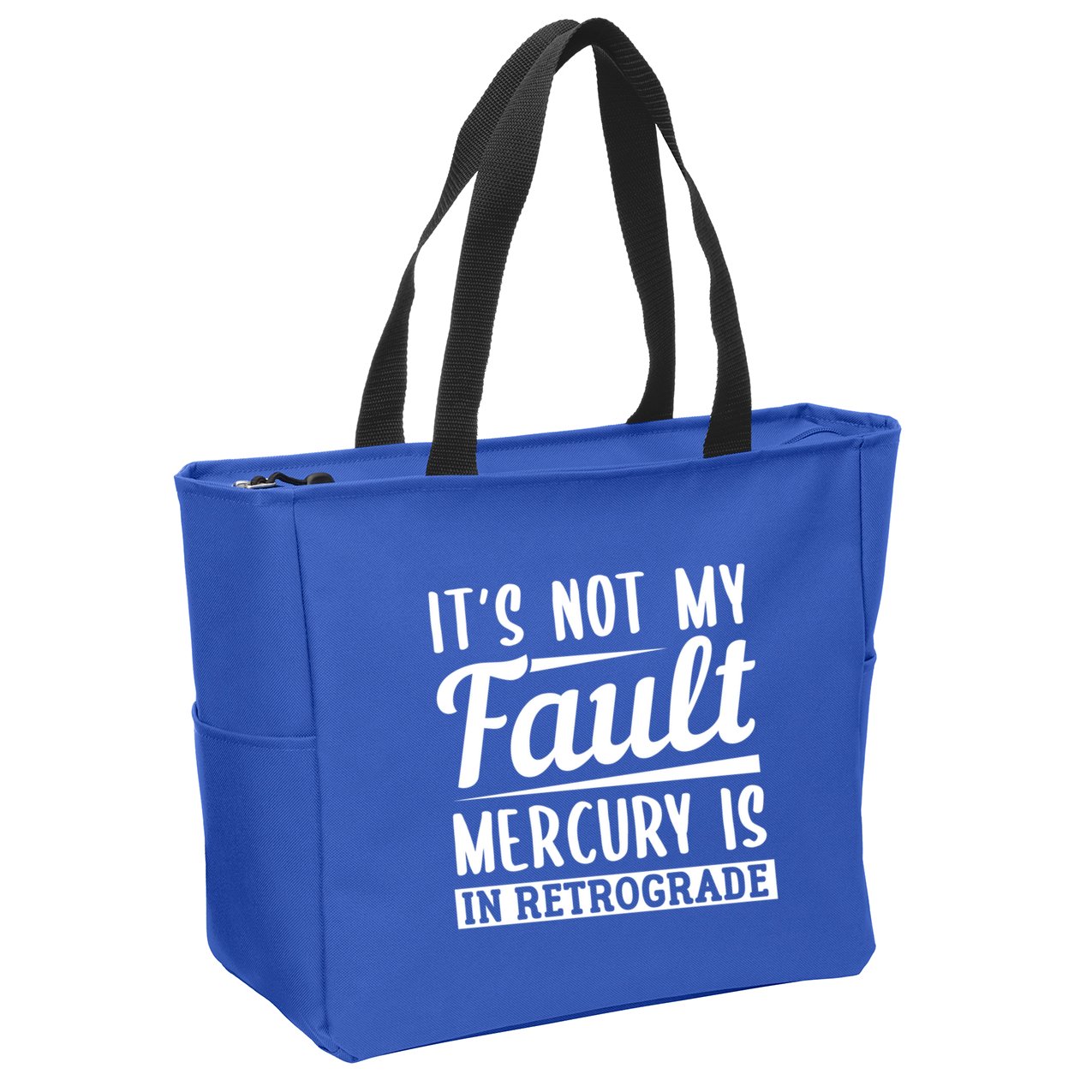 Mercury Retrograde Horoscope Astrology Great Gift Zip Tote Bag