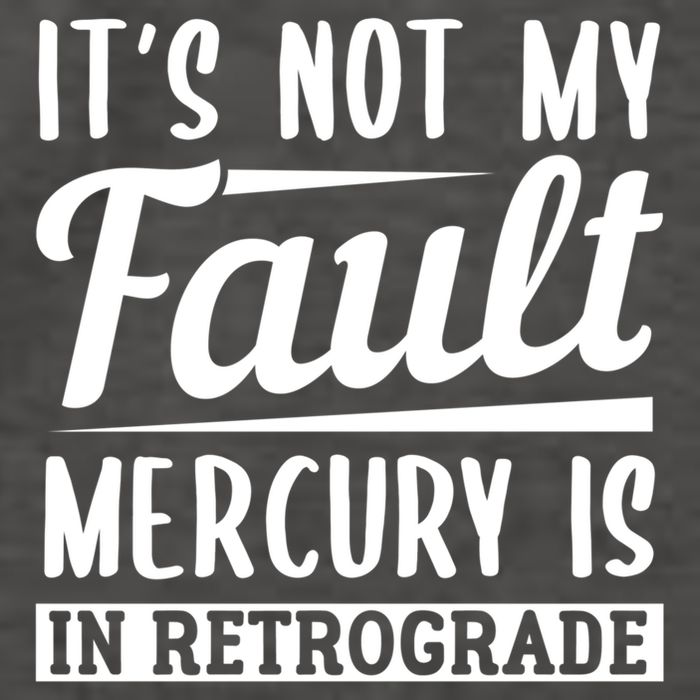 Mercury Retrograde Horoscope Astrology Great Gift Vector Backpack