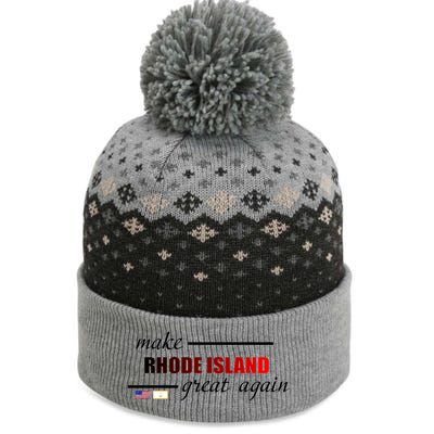 Make Rhode Island Great Again The Baniff Cuffed Pom Beanie