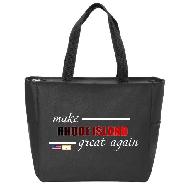 Make Rhode Island Great Again Zip Tote Bag