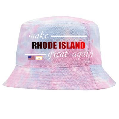 Make Rhode Island Great Again Tie-Dyed Bucket Hat