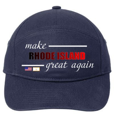 Make Rhode Island Great Again 7-Panel Snapback Hat