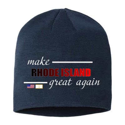 Make Rhode Island Great Again Sustainable Beanie