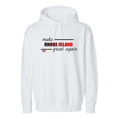 Make Rhode Island Great Again Garment-Dyed Fleece Hoodie