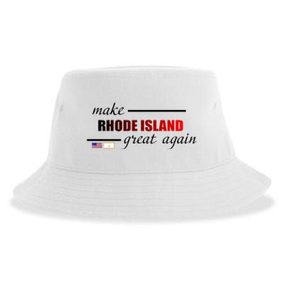 Make Rhode Island Great Again Sustainable Bucket Hat