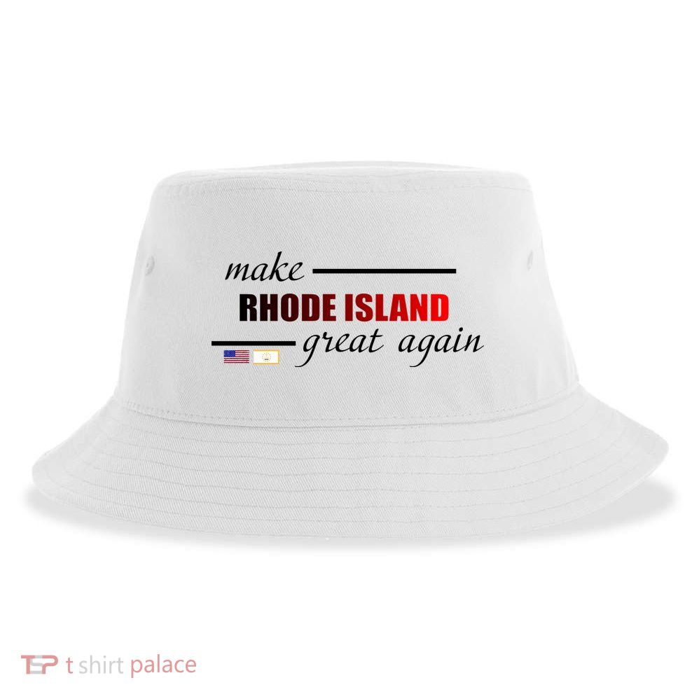 Make Rhode Island Great Again Sustainable Bucket Hat
